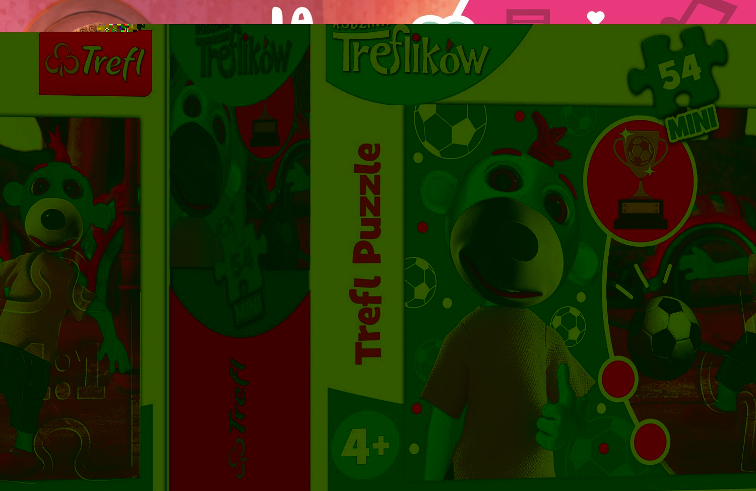 Puzzle Treflíci: Bráška 54 dílků