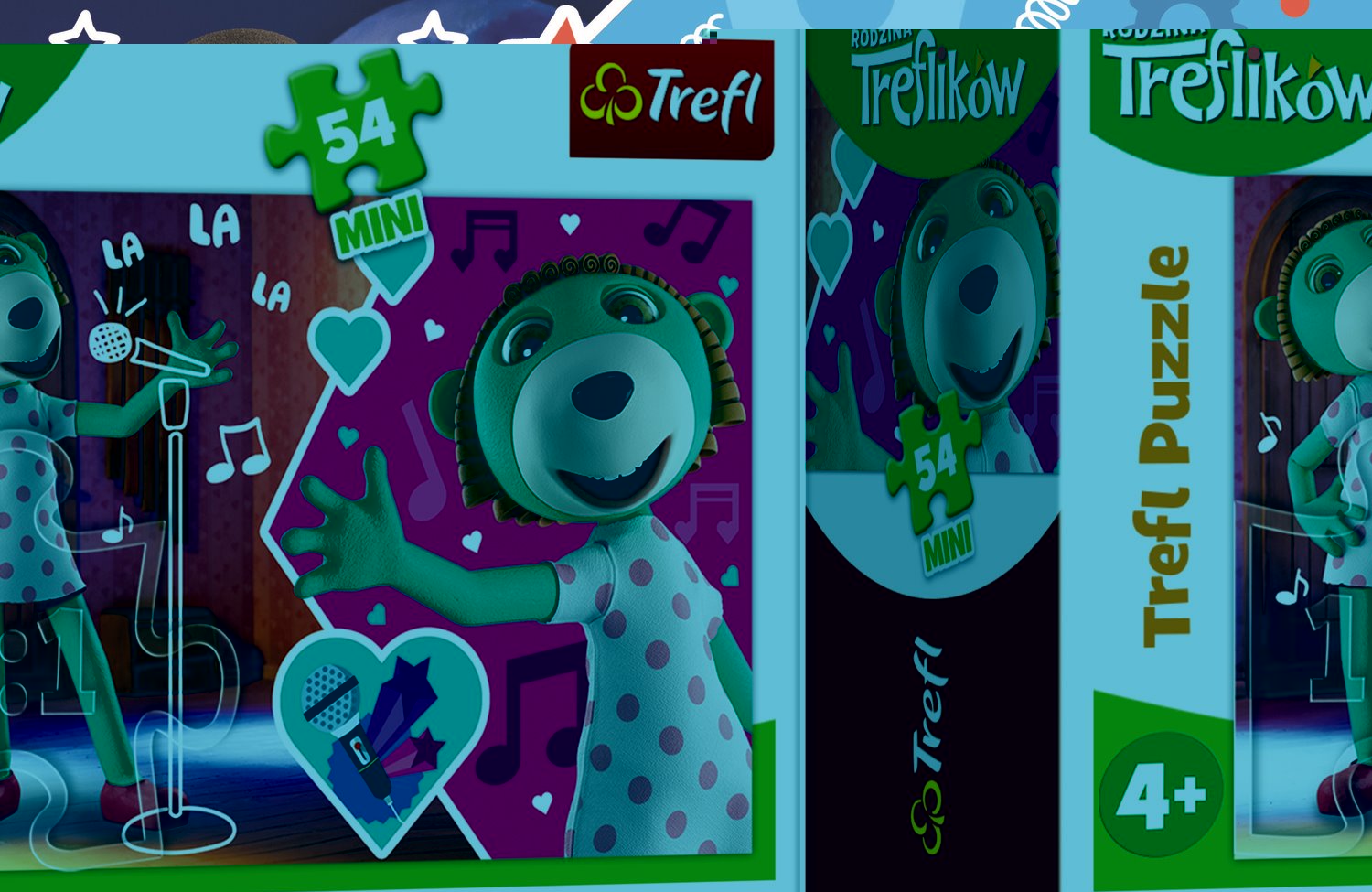 Puzzle Treflíci: Sestřička 54 dílků