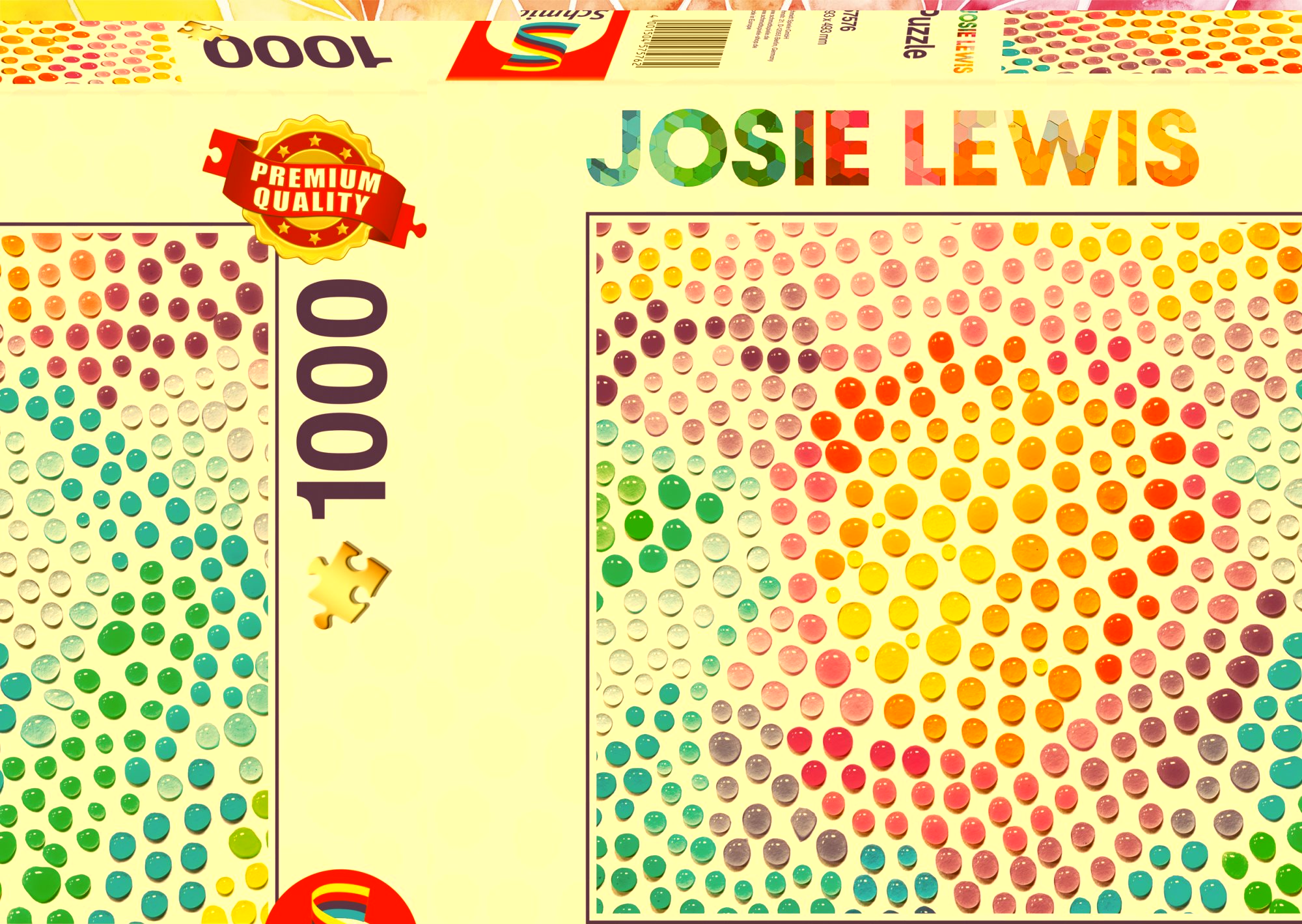 SCHMIDT Puzzle Barevné mýdlové bubliny 1000 dílků
