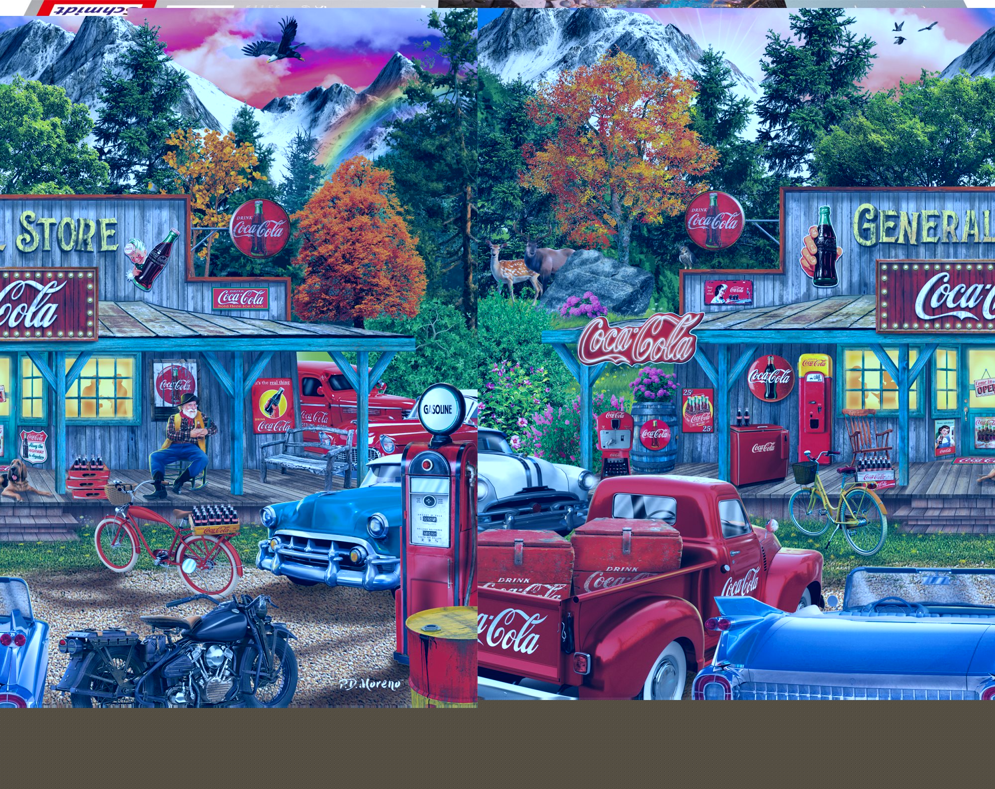 SCHMIDT Puzzle Disney: Oslava 100 let, 1000 dílků