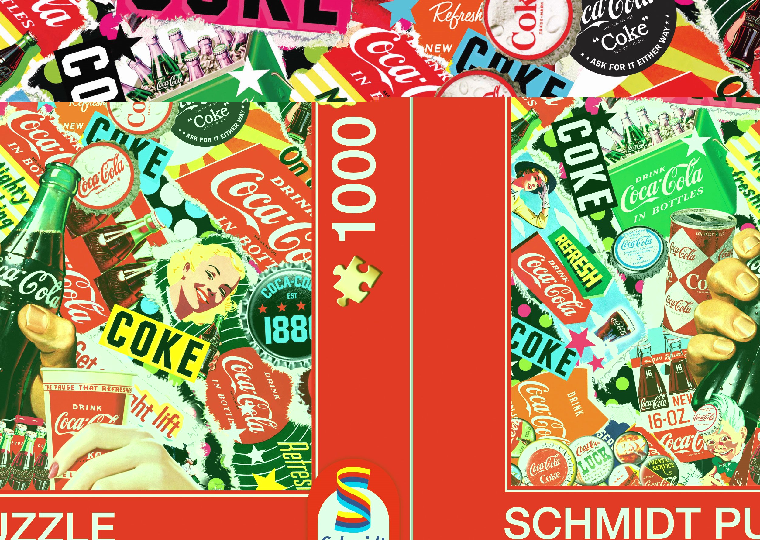 SCHMIDT Puzzle Coca Cola je to! 1000 dílků