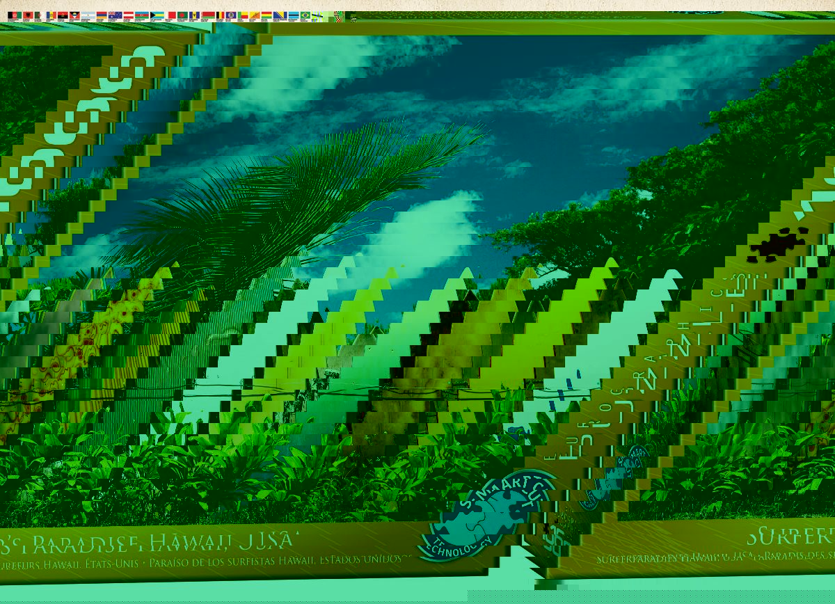 EUROGRAPHICS Puzzle Surfařský ráj 1000 dílků