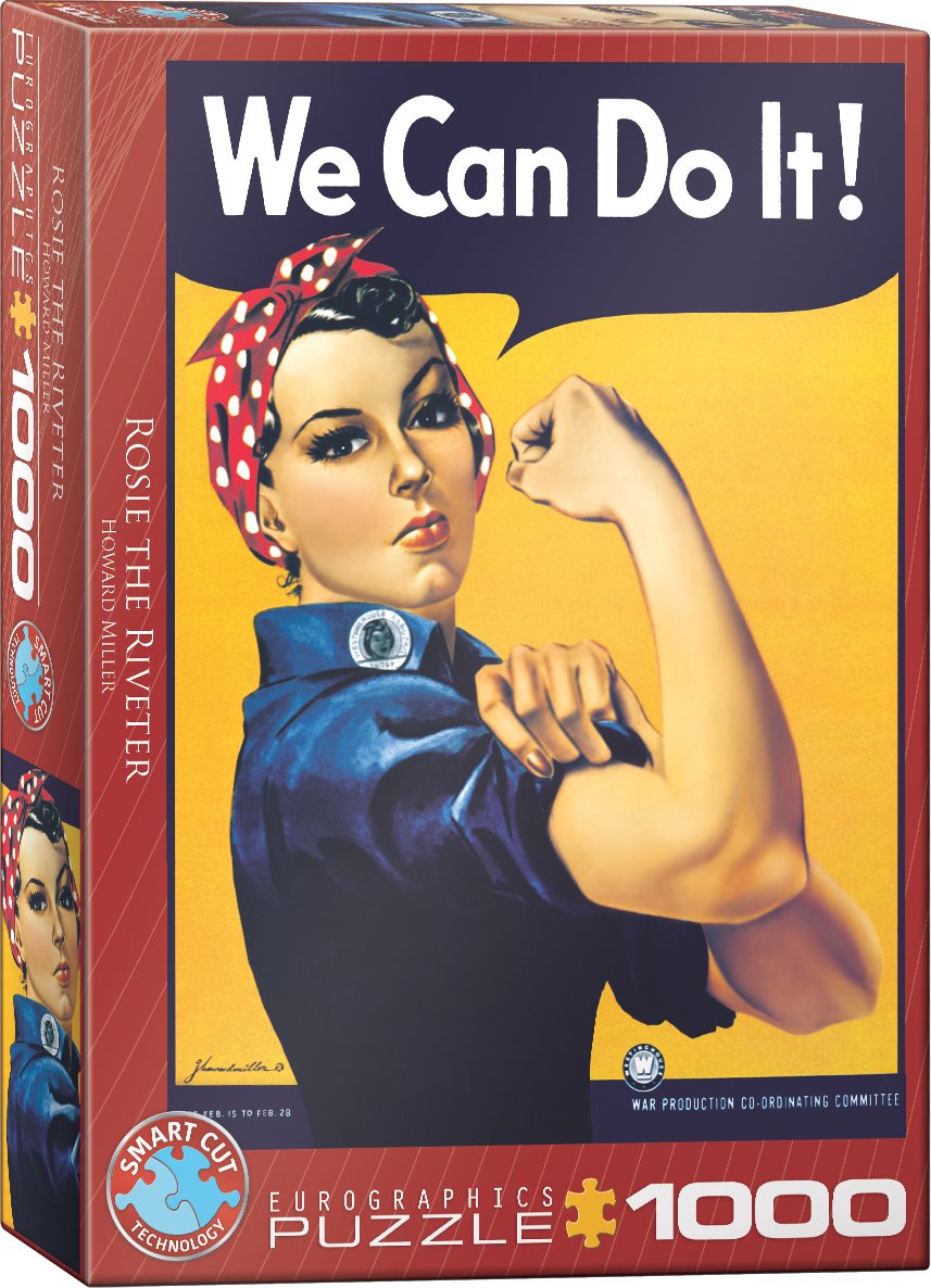 EUROGRAPHICS Puzzle Plakát: Rosie 1000 dílků