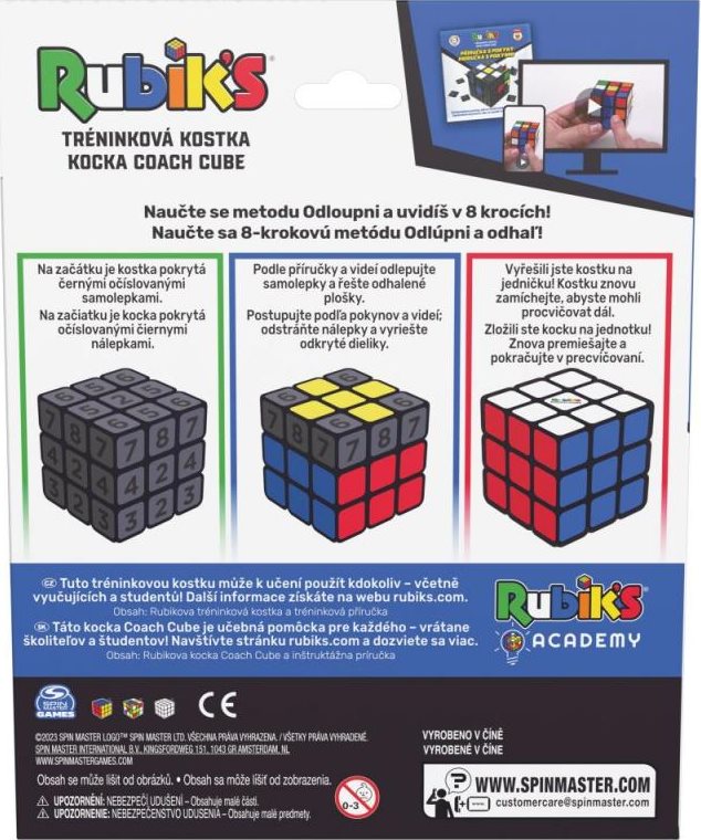 RUBIK'S Rubik’s Coach Cube - Tréninková Rubikova kostka 3x3
