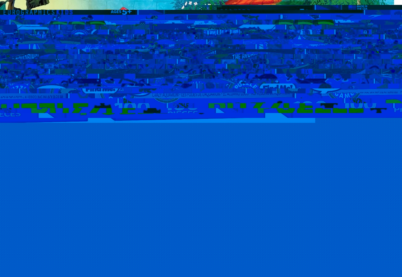 EUROGRAPHICS Spot & Find puzzle Bláznivé akvárium 100 dílků