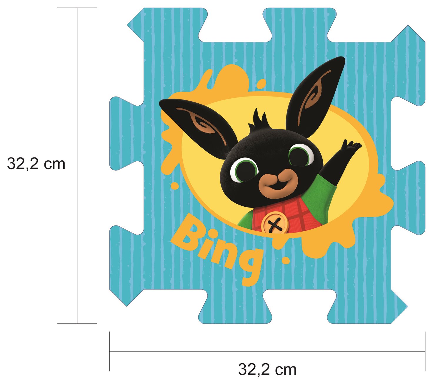 TREFL Pěnové puzzle Bing