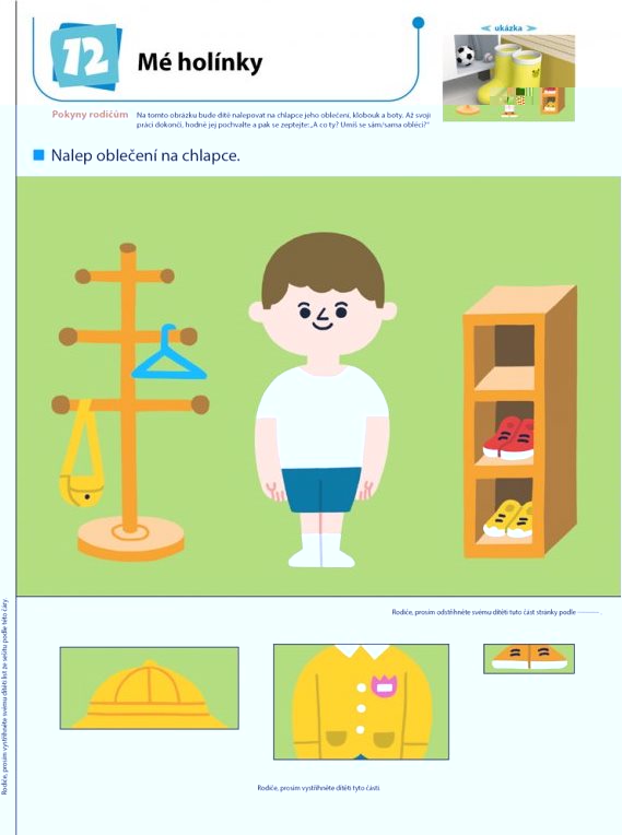 Svojtka & Co. Příprava do školky Nalepování