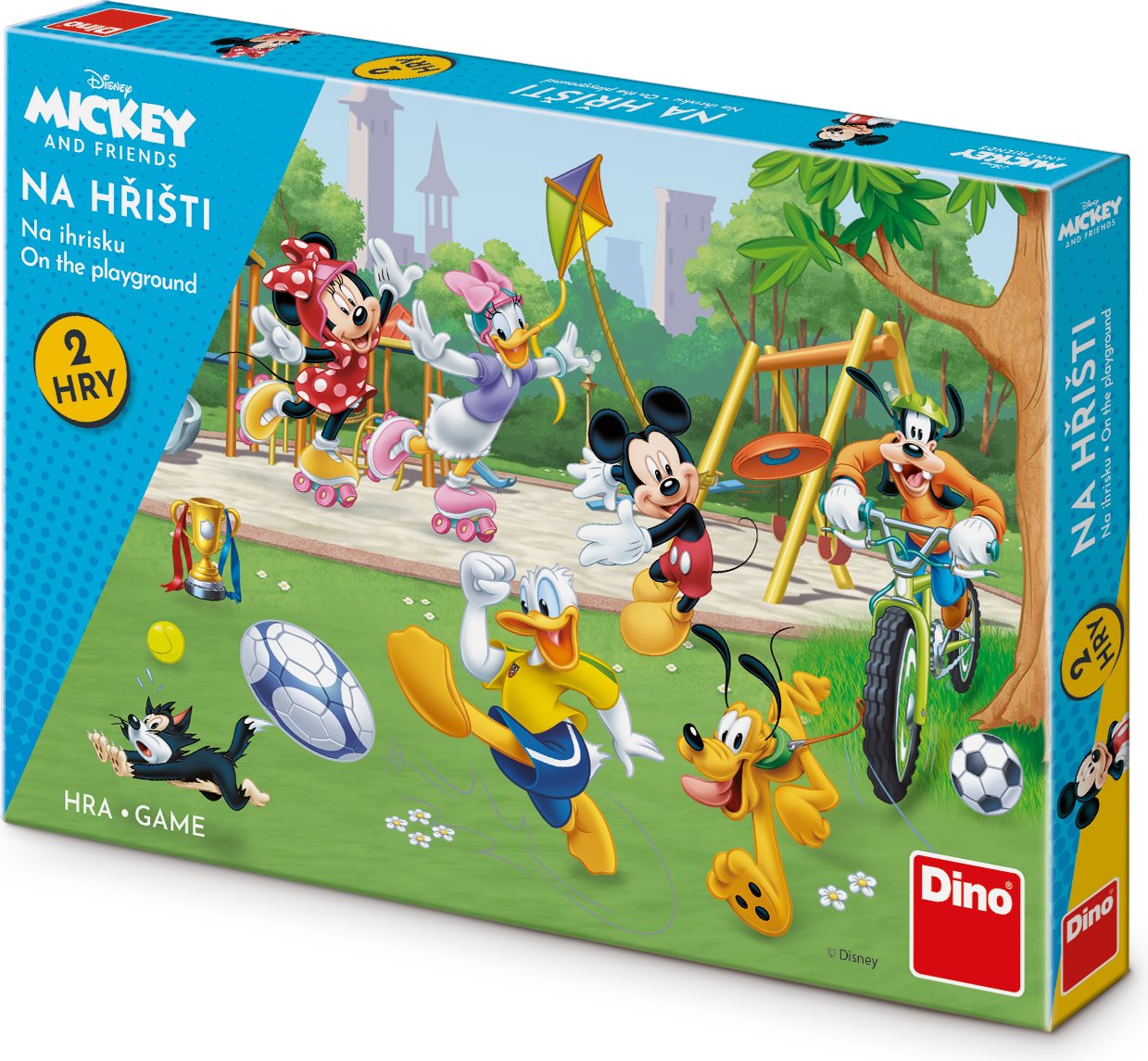 DINO Dětské hry Mickey a kamarádi na hřišti 2v1
