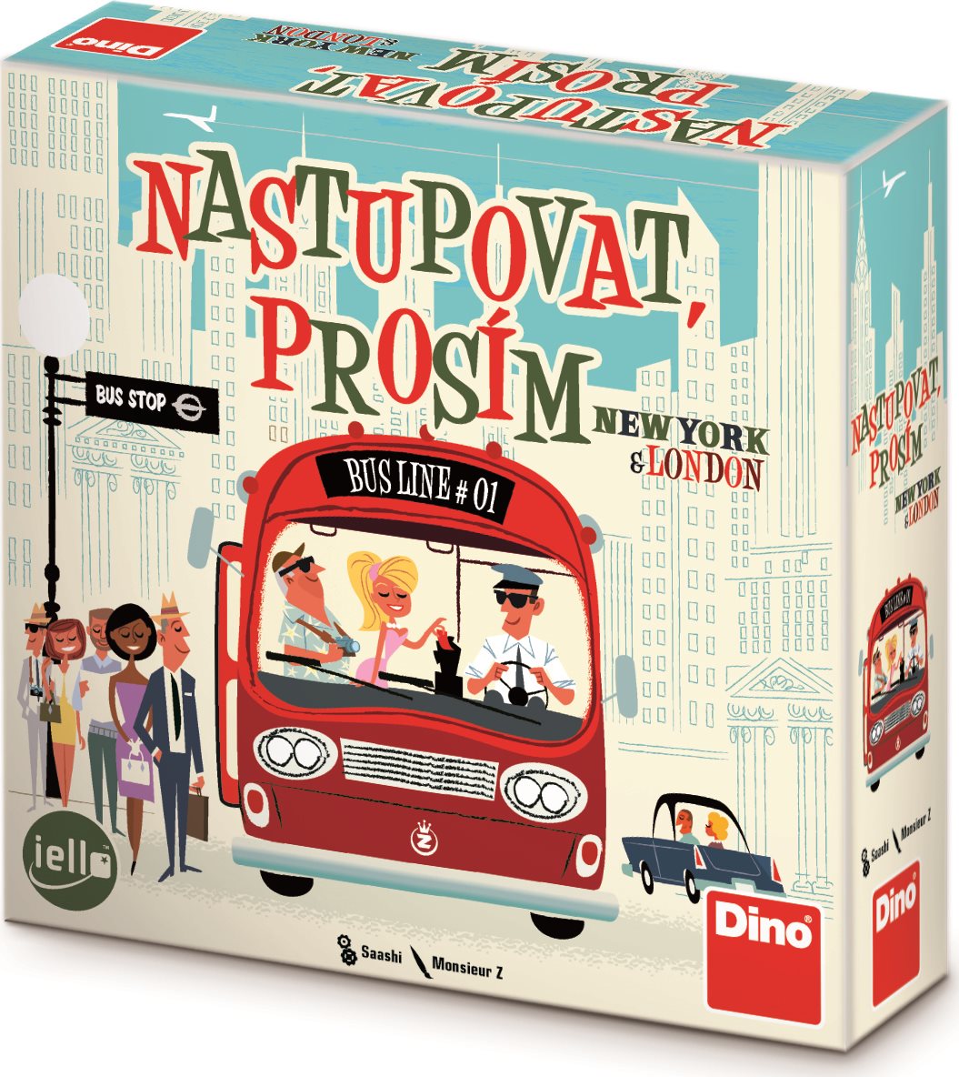 DINO Rodinná hra Nastupovat, prosím