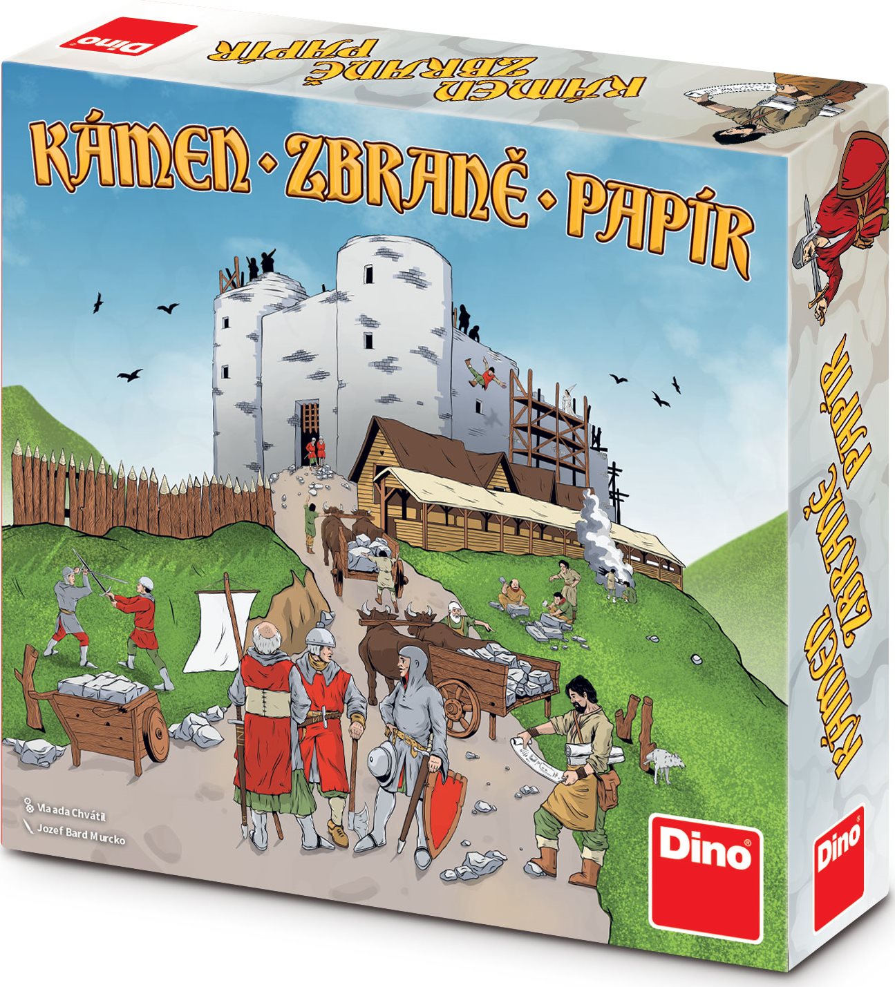 DINO Hra Kámen, zbraně, papír II