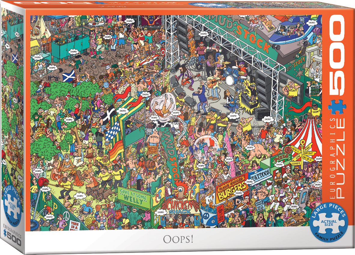 EUROGRAPHICS Puzzle Jejda! XL 500 dílků