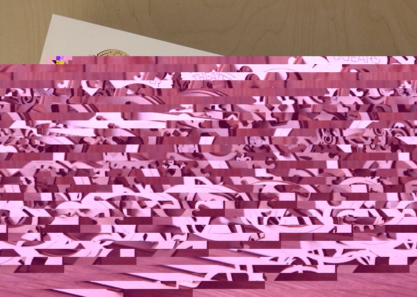 UGEARS 3D puzzle Divadlo 70 dílků