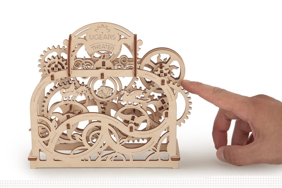 UGEARS 3D puzzle Divadlo 70 dílků