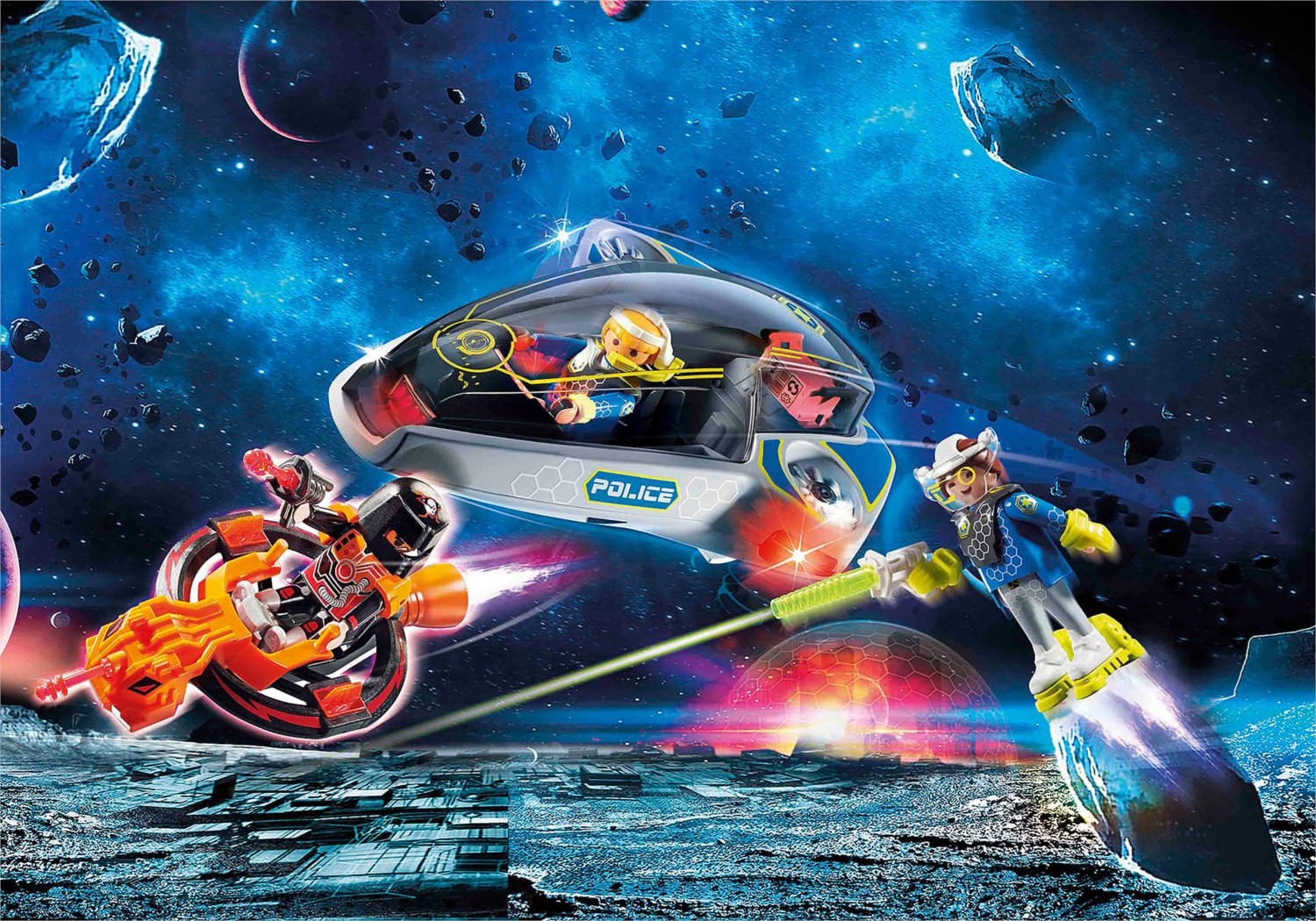 PLAYMOBIL® Galaxy Police 70019 Kluzák