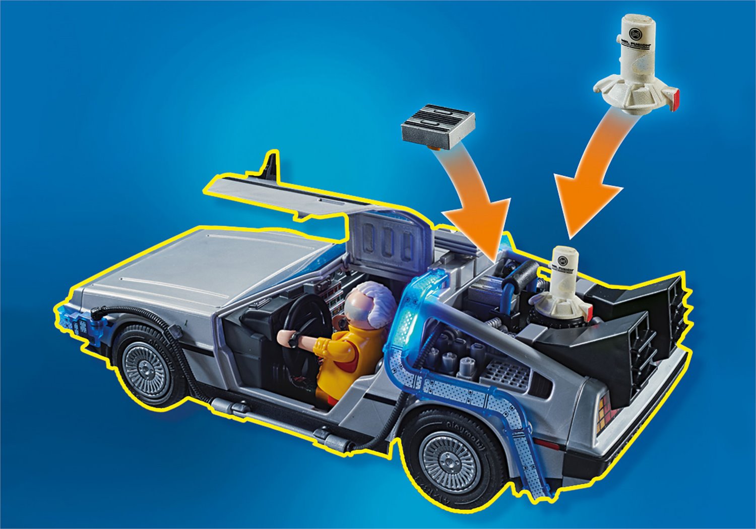 PLAYMOBIL® Back to the Future II 70634 Pronásledování s hoverboardem