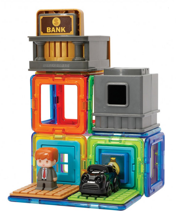 MAGFORMERS Městečko Banka 22 dílků