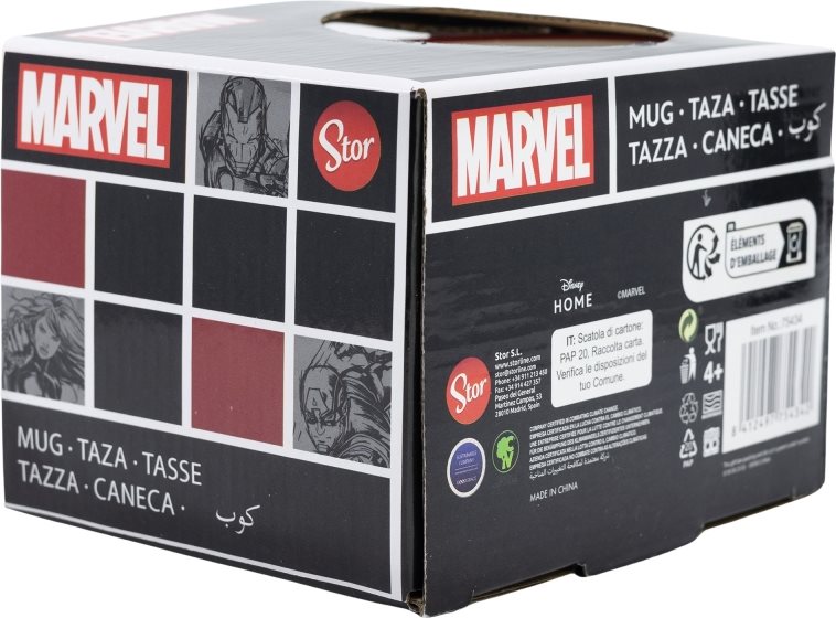 STOR Hrneček keramický 400 ml Marvel