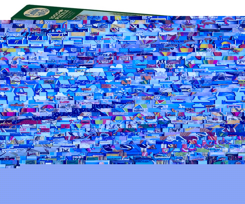 COBBLE HILL Puzzle Těžba dřeva 1000 dílků