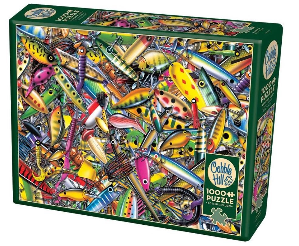 COBBLE HILL Puzzle Rybářské třpytky 1000 dílků