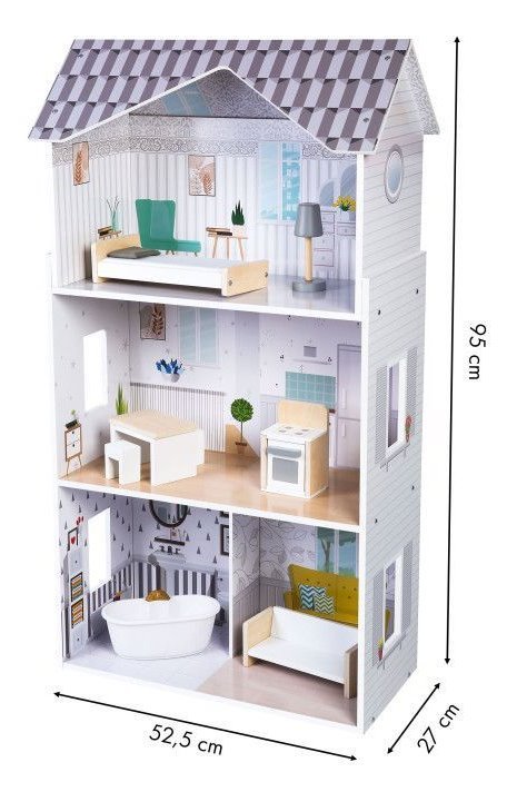 ECOTOYS Domeček pro panenky Grace