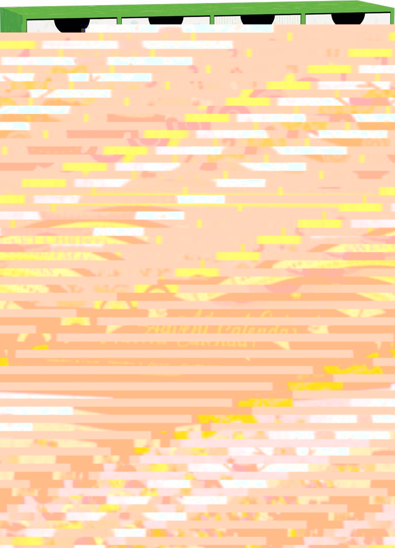 EUROGRAPHICS Puzzle Adventní kalendář: Sladké Vánoce 24x50 dílků