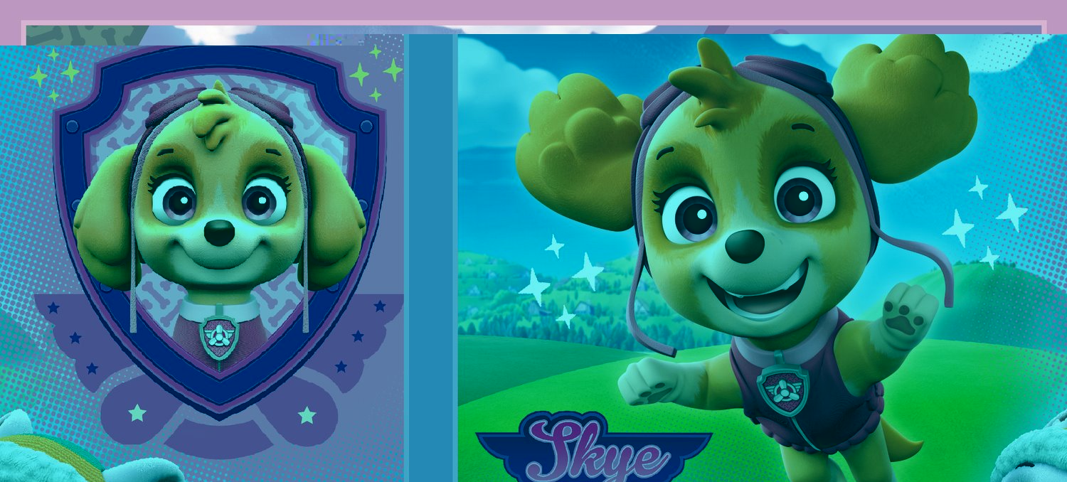 TREFL Puzzle s hledáním rozdílů Tlapková patrola 4v1 (30,30,60,160 dílků)