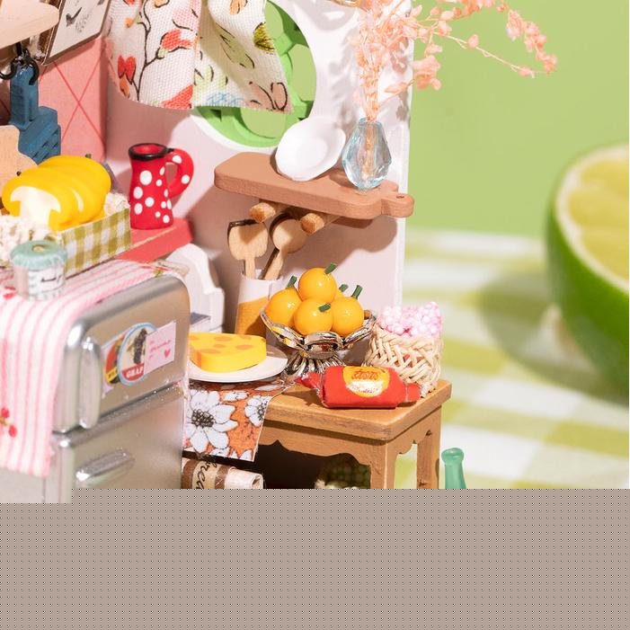 ROBOTIME Rolife DIY House: Ochutnávka života - Kuchyň