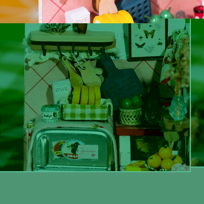 ROBOTIME Rolife DIY House: Ochutnávka života - Kuchyň