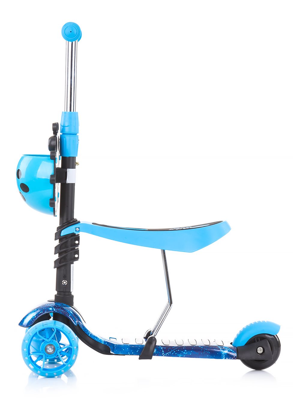 CHIPOLINO Koloběžka Kiddy Evo 2v1 Space