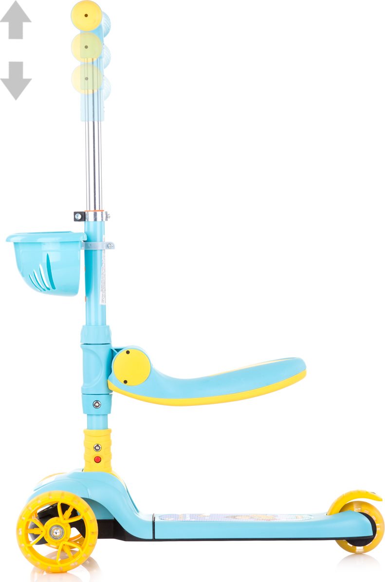 CHIPOLINO Koloběžka Neo Rider 2v1 Blue