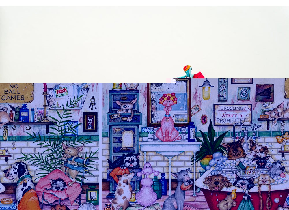 GIBSONS Puzzle Výměna stráží XL 500 dílků