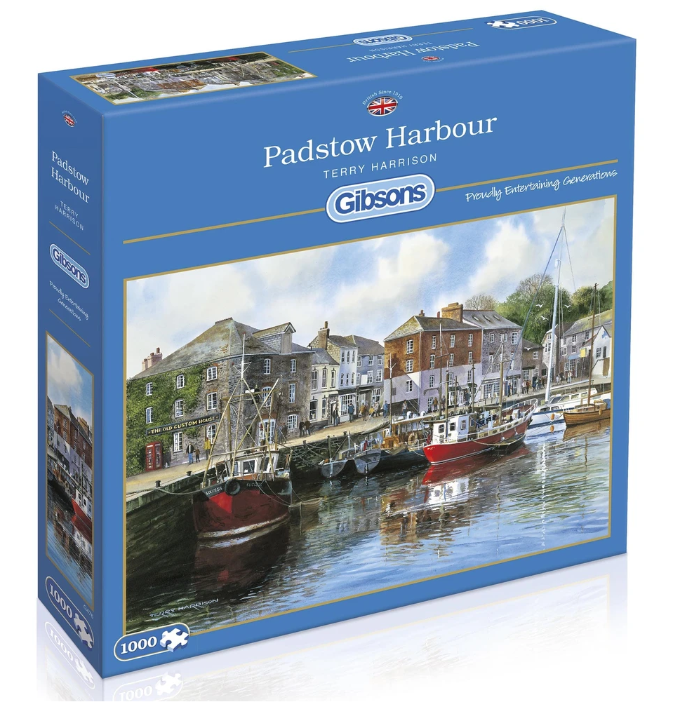 GIBSONS Puzzle Přístav Padstow 1000 dílků