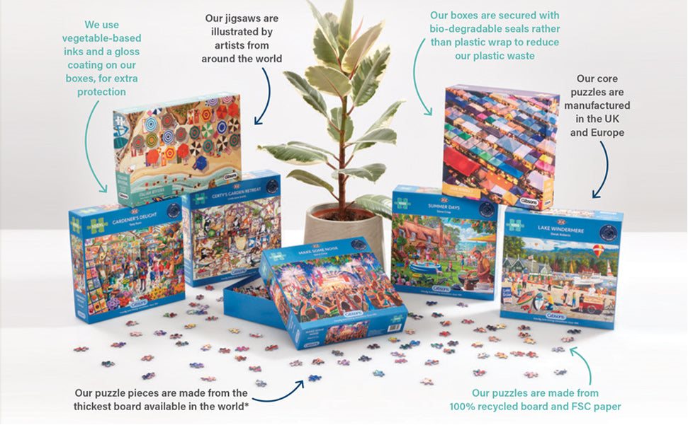 GIBSONS Puzzle Strmý kopec 1000 dílků