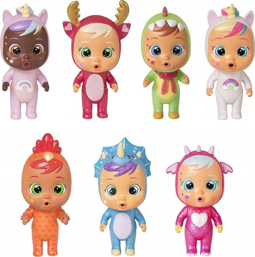 TM TOYS Cry Babies Magic Tears Fantasy Paci domeček - fialový