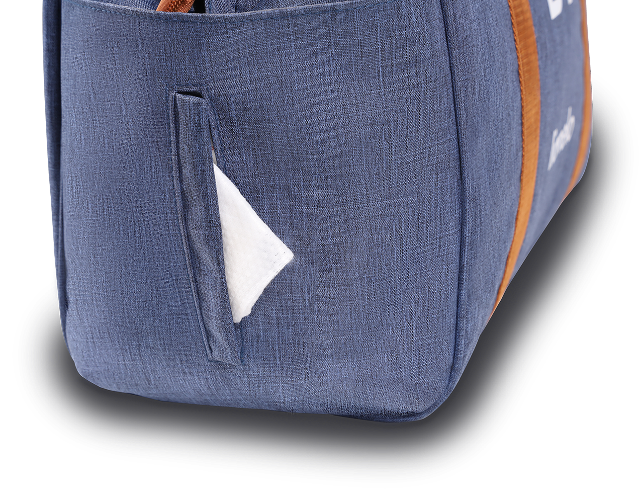 LIONELO Přebalovací taška Ida Blue Denim