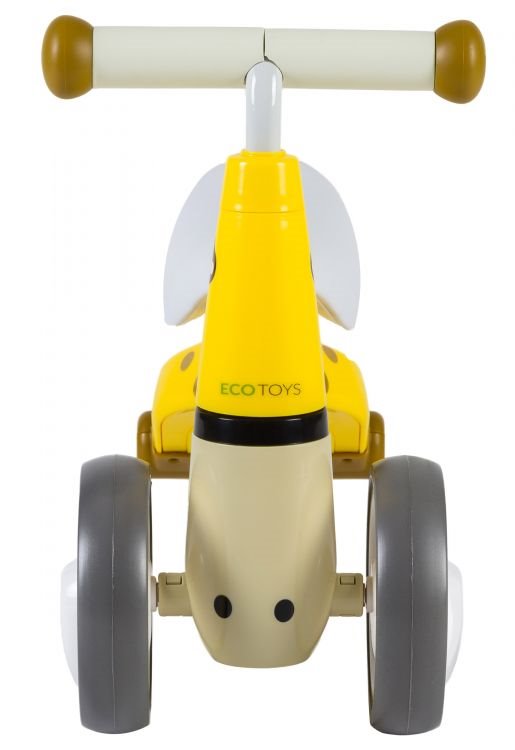 ECOTOYS Odrážedlo Žirafa žluté