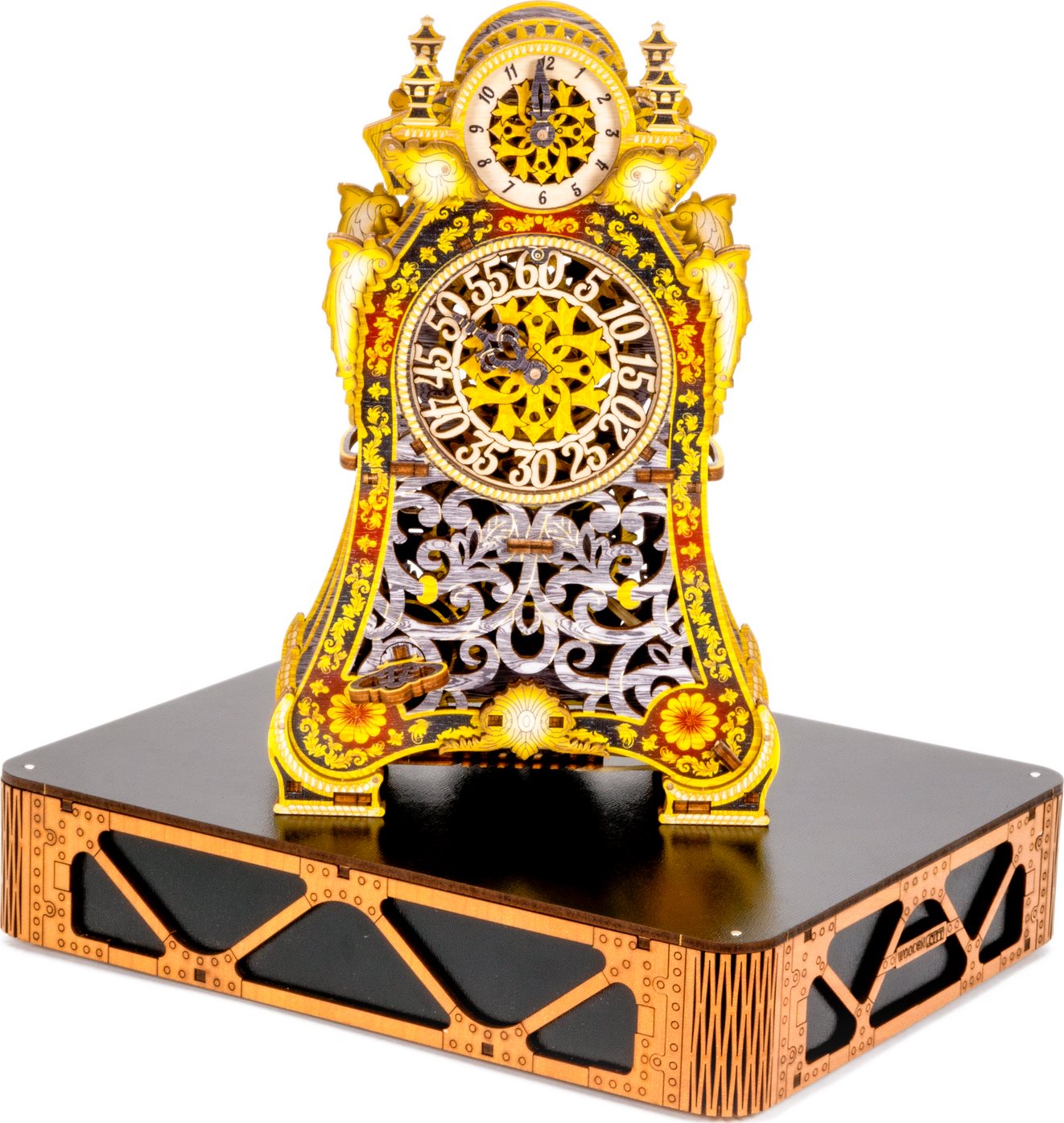 WOODEN CITY 3D puzzle Kouzelné hodiny Limitovaná edice 149 dílů