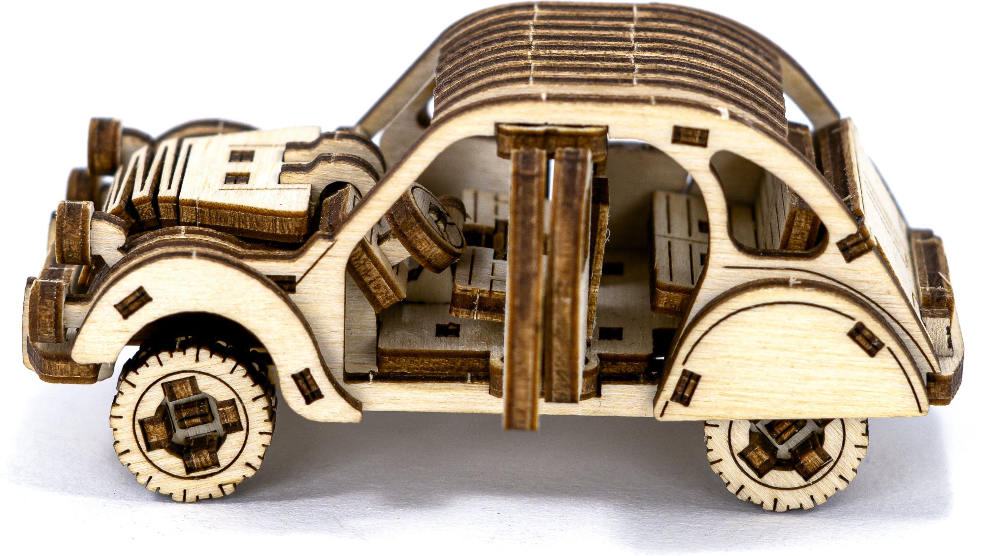 WOODEN CITY 3D puzzle Superfast Rally Car č.2