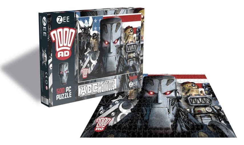 ZEE PRODUCTION Puzzle 2000 AD: A.B.C.Warriors 500 dílků