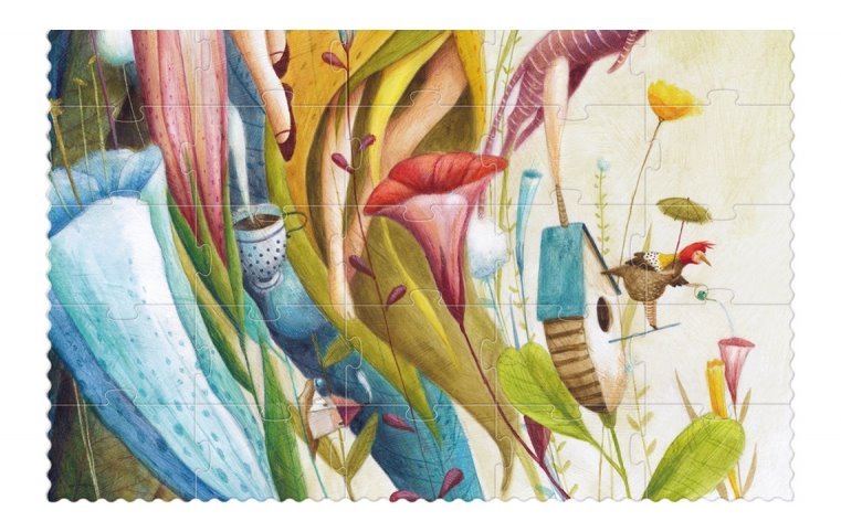 LONDJI Puzzle Já jsem víla 100 dílků