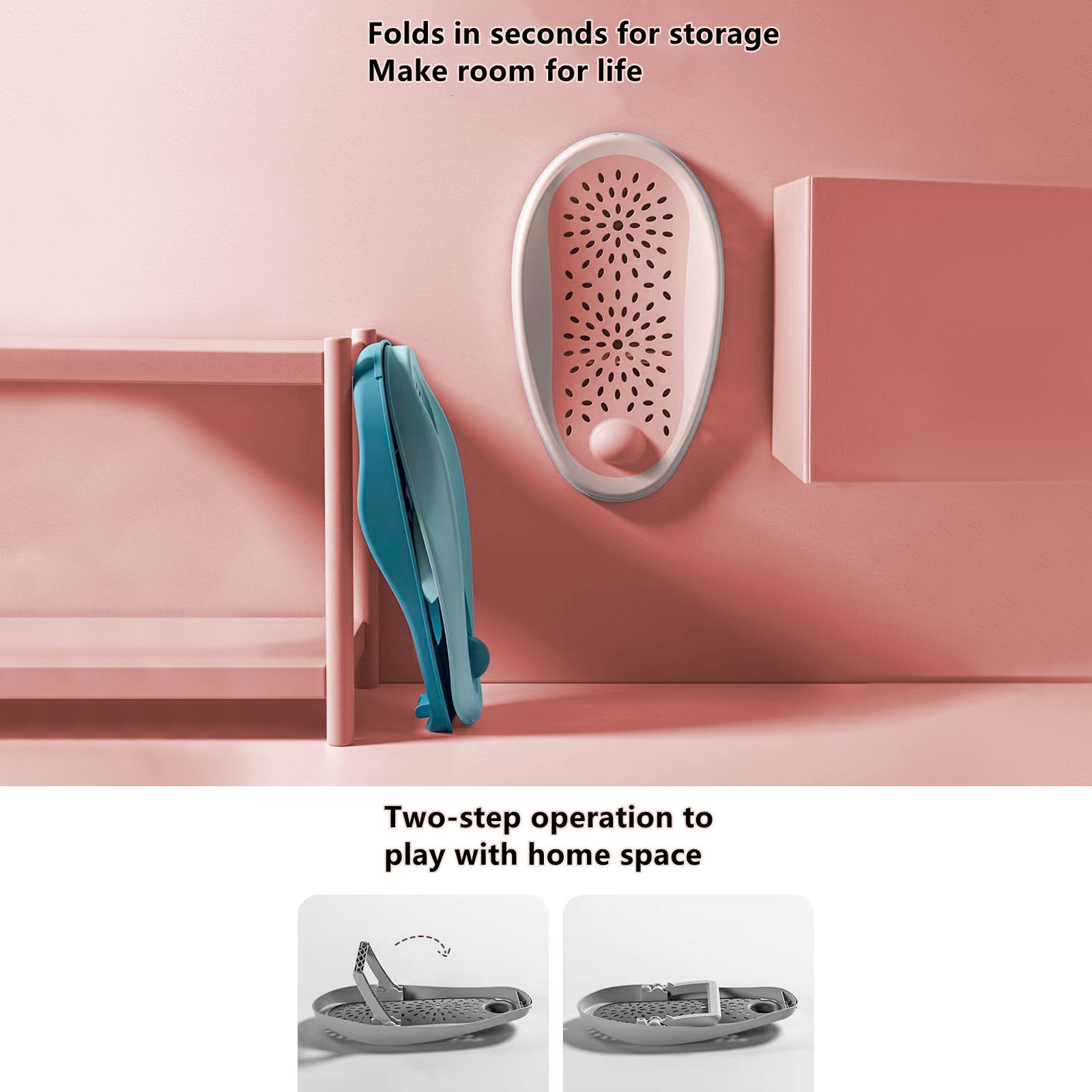 CHIPOLINO Koupací podložka Fancy růžová