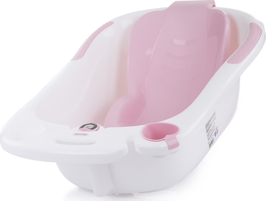 CHIPOLINO Vanička s podložkou a stojanem Vela 87cm Pink