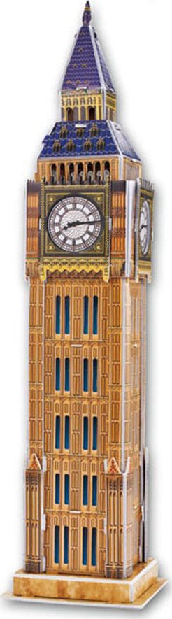 CLEVER&HAPPY 3D puzzle Big Ben, Londýn 47 dílků