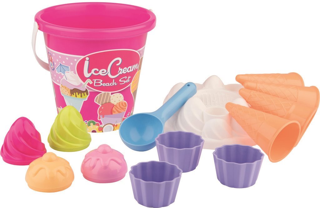 ANDRONI Sada na písek Zmrzlina - růžová