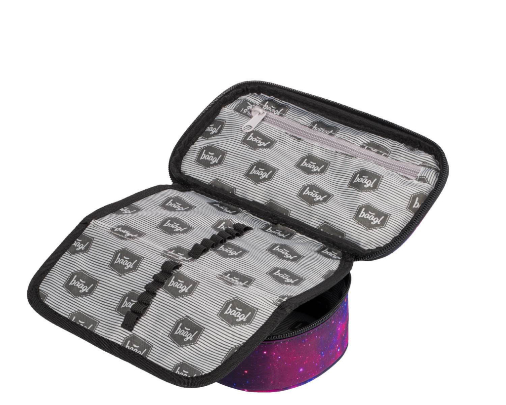 BAAGL Školní penál etue Skate Galaxy