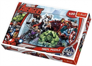 PUZZLE AVENGERS DO ÚTOKU 100 dílků > varianta 16272