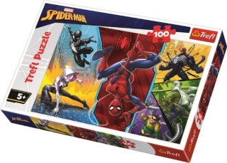 PUZZLE MARVEL SPIDERMAN 100 dílků > varianta 16347