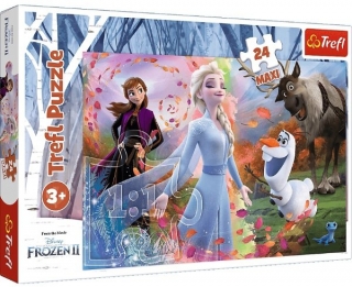 PUZZLE MAXI DISNEY FROZEN 2 PŘI HLEDÁNÍ DOBRODRUŽSTVÍ 24 dílků > varianta 14322