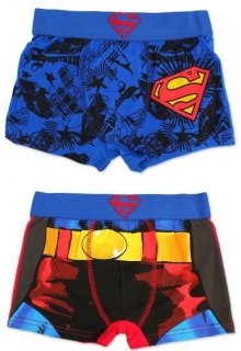 CHLAPECKÉ BOXERKY SUPERMAN-SADA 2 KS > varianta Výprodej-poslední kusy > 134-140