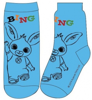 CHLAPECKÉ PONOŽKY ZAJÍČEK BING > varianta Modrá > 31-34